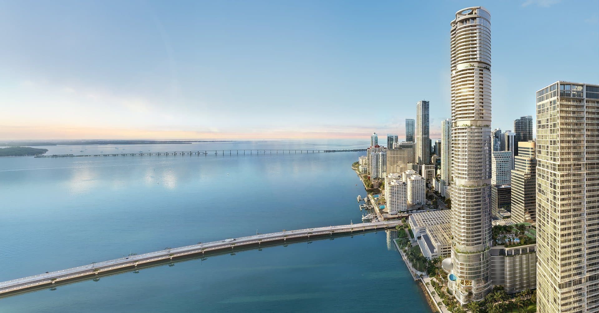 619 Brickell by Nobu — 77-story Foster + Partners tower on the Brickell bayfront