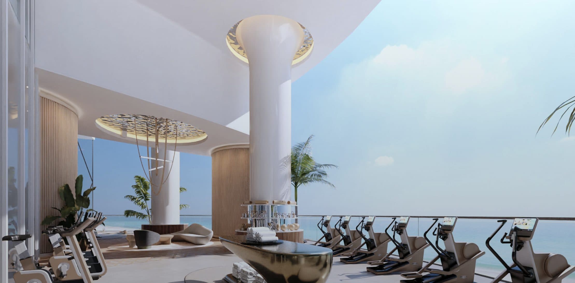 Terraza de fitness
