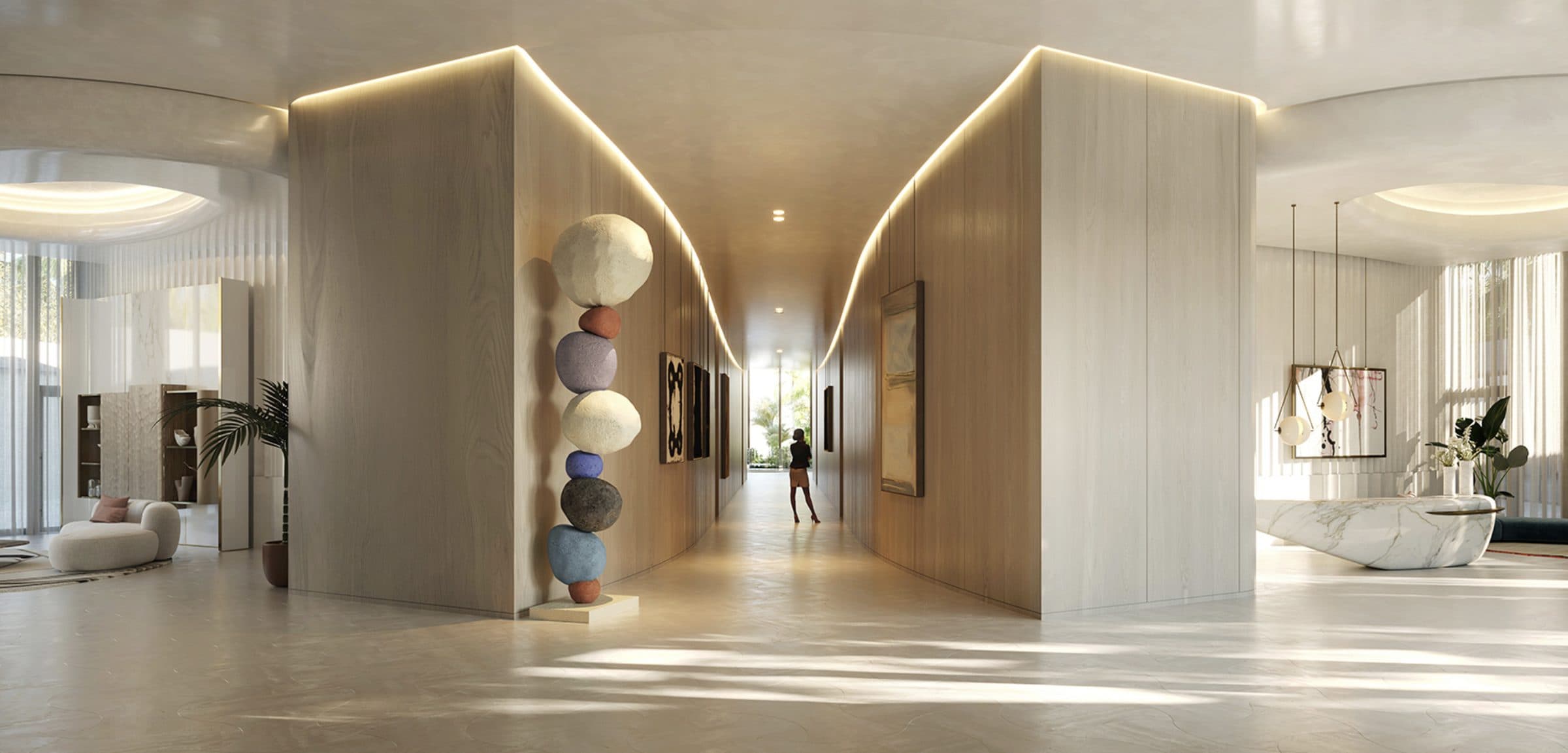 Rivage Bal Harbour — residence entry gallery