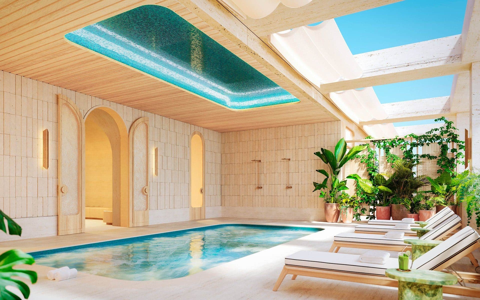 Piscina del spa