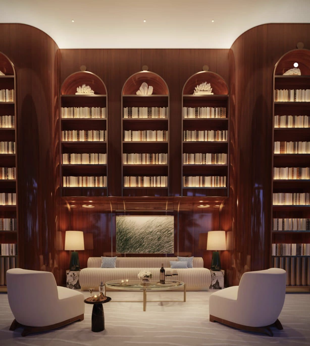Salón biblioteca