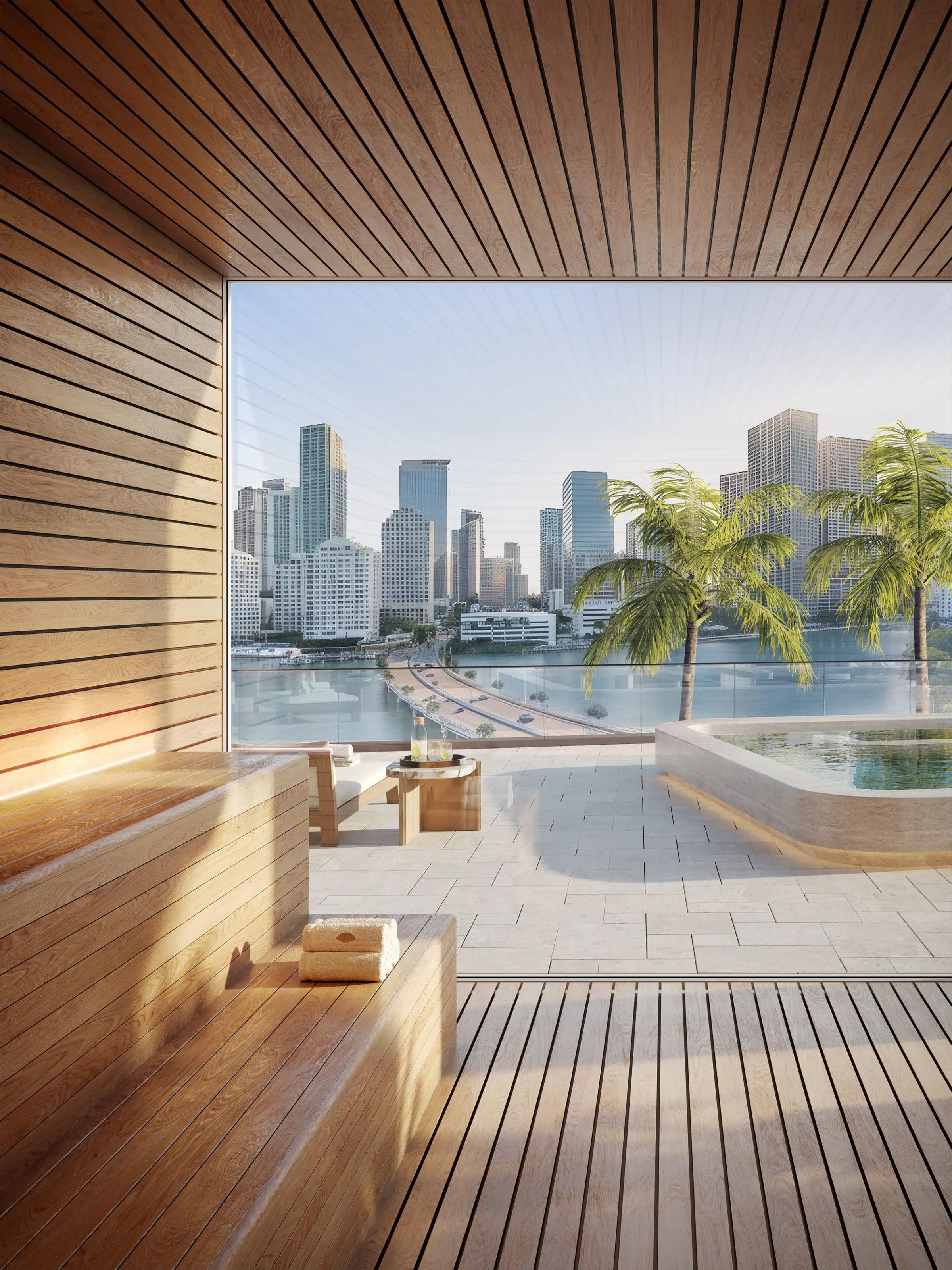 The Residences at Mandarin Oriental, Miami — social spa