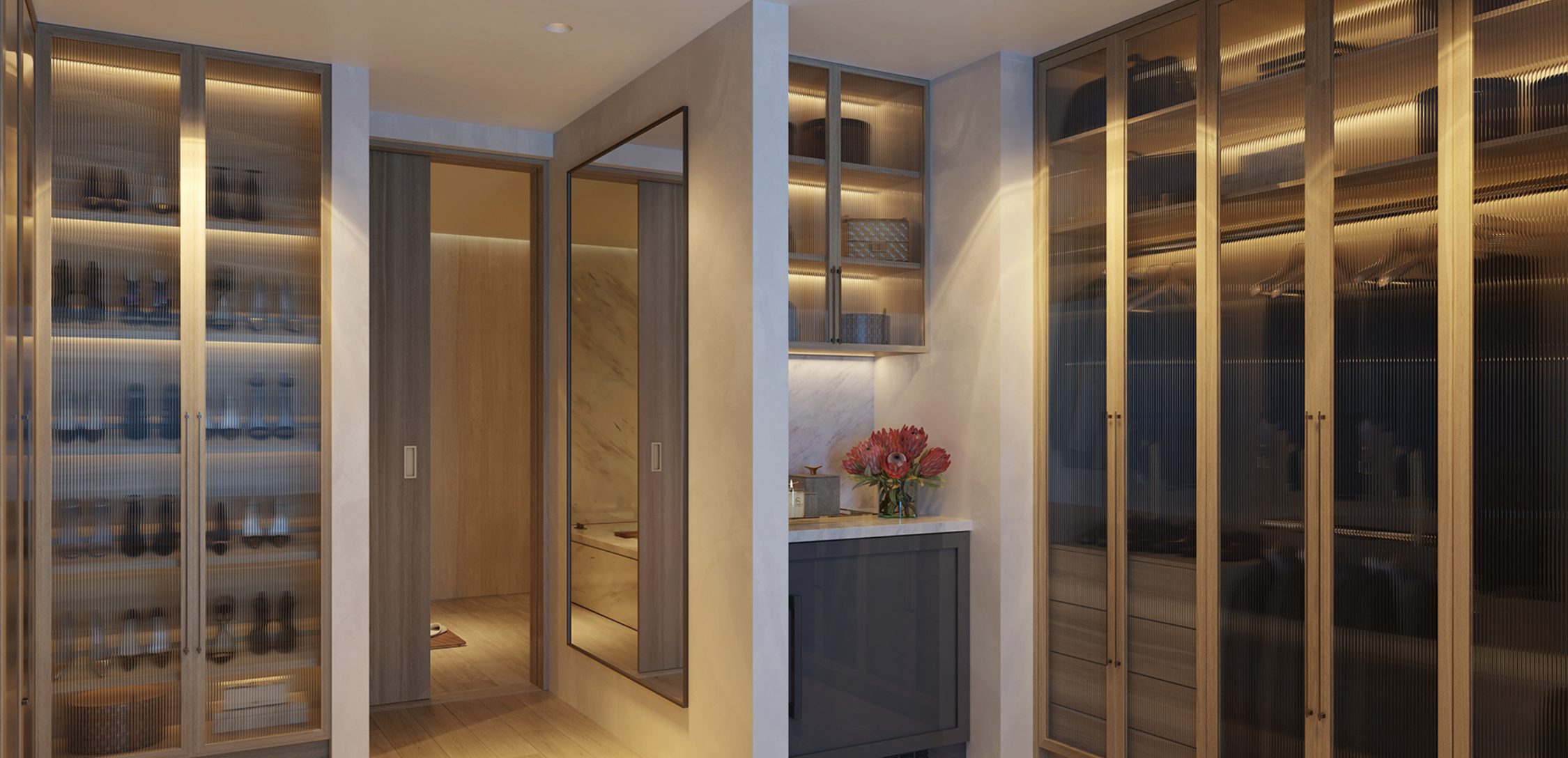 Rivage Bal Harbour — walk-in closet and dressing room