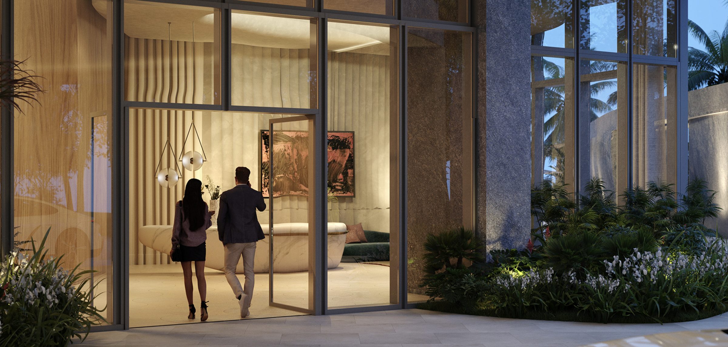 Rivage Bal Harbour — arrival entrance