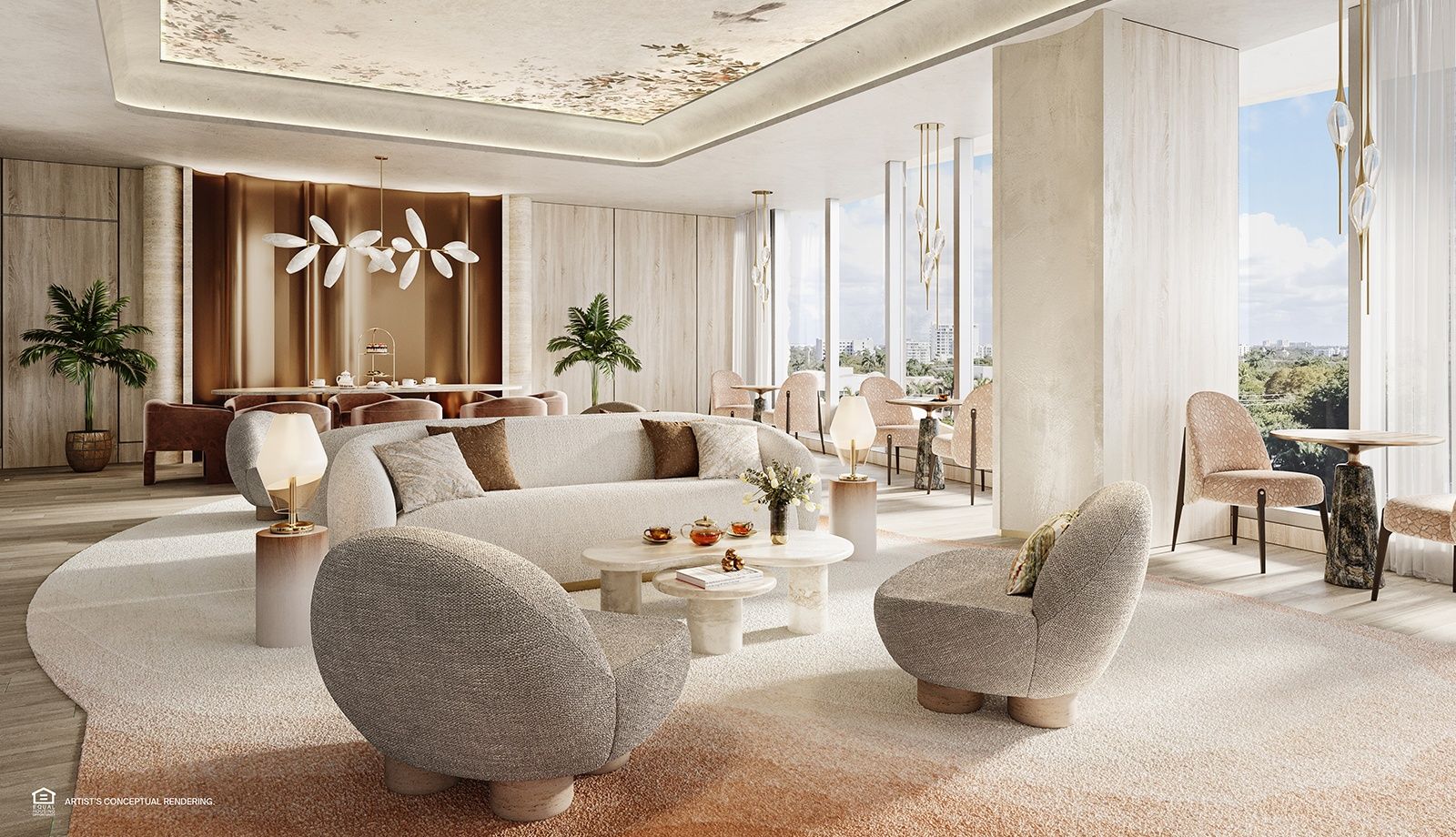 The St. Regis Residences, Miami — residence great room