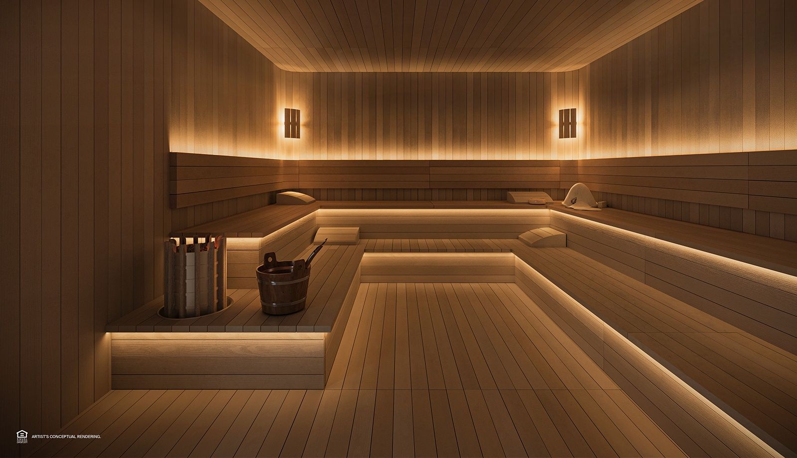 The St. Regis Residences, Miami — spa sauna