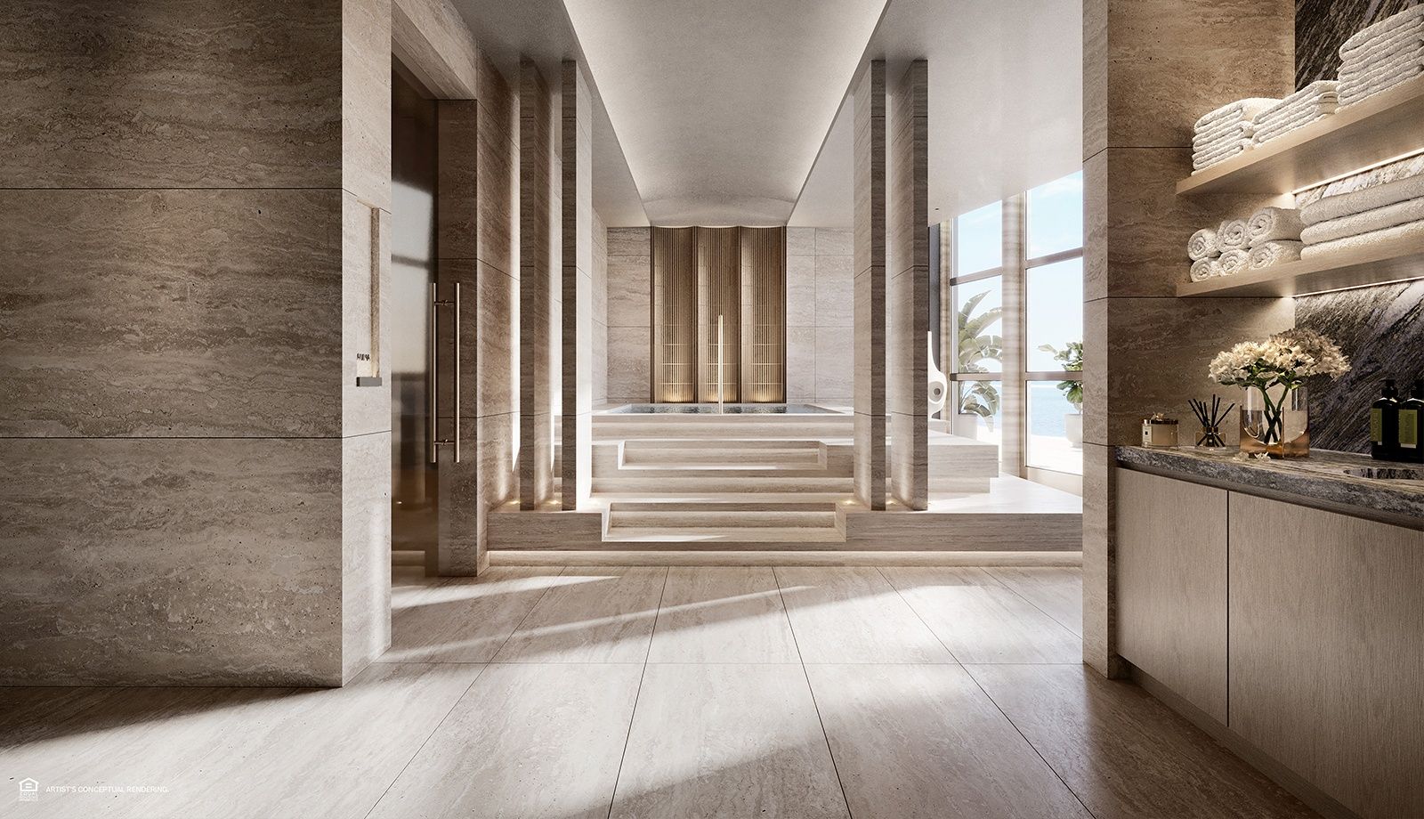 The St. Regis Residences, Miami — spa