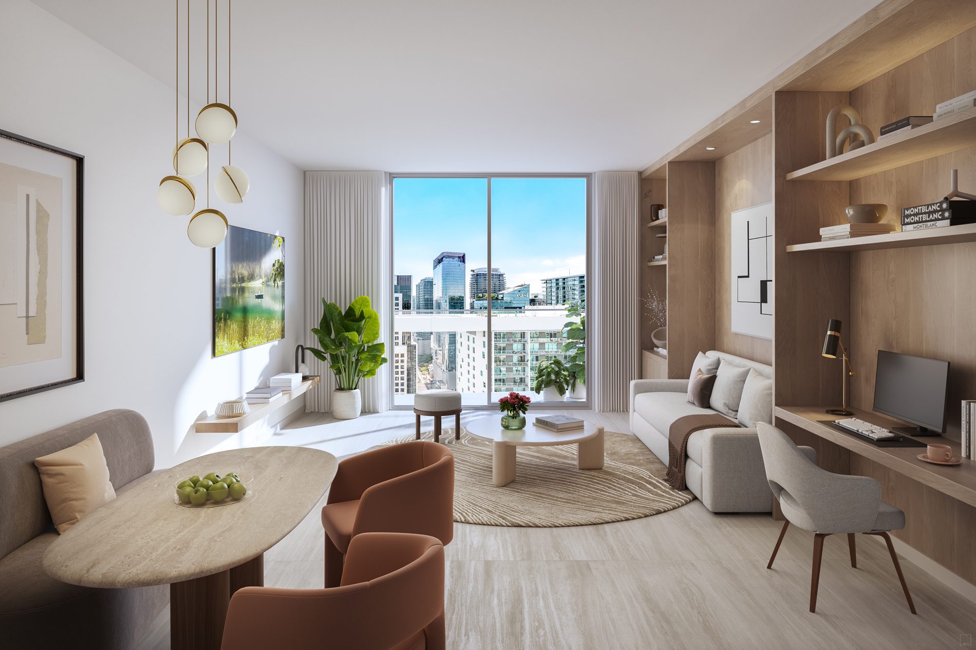 Viceroy Brickell — studio residence by day