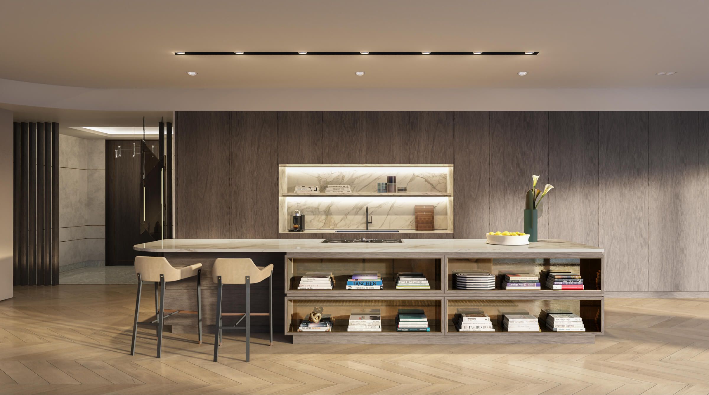 Waldorf Astoria Residences Miami — residence kitchen