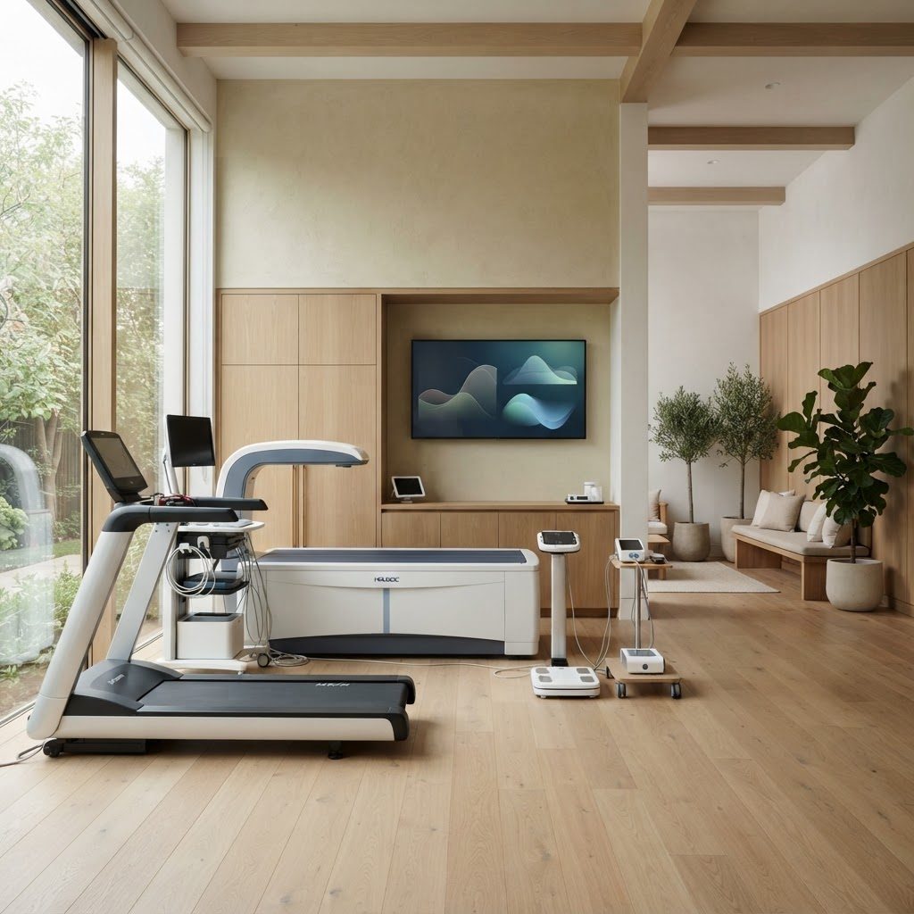OKIRA Perform wellness environment rendering
